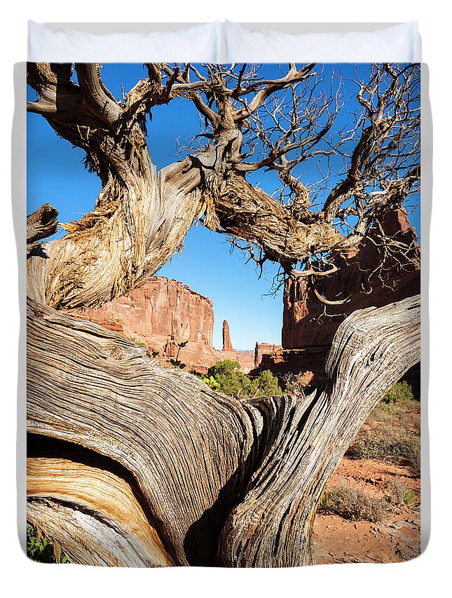 Arches National Park Duvet Cover featuring the photograph Arches National Park #38 by Raul Rodriguez