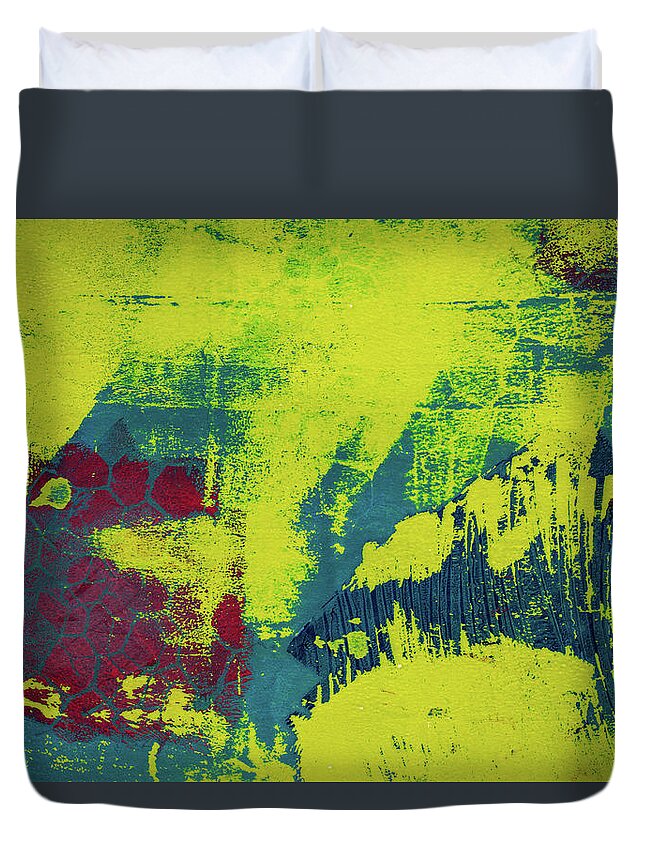 Aged Duvet Cover featuring the mixed media 38 by Joye Ardyn Durham