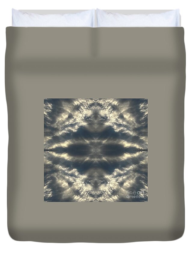 Uap Duvet Cover featuring the photograph Nonhuman intelligence #4 by Holy Hands