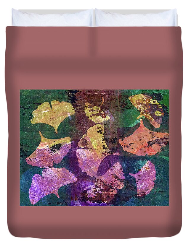 Aged Duvet Cover featuring the painting 41 by Joye Ardyn Durham
