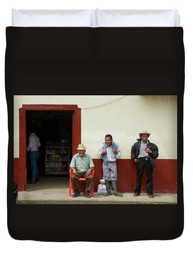 Colombia Duvet Cover featuring the photograph Colombia #6 by Tristan Quevilly