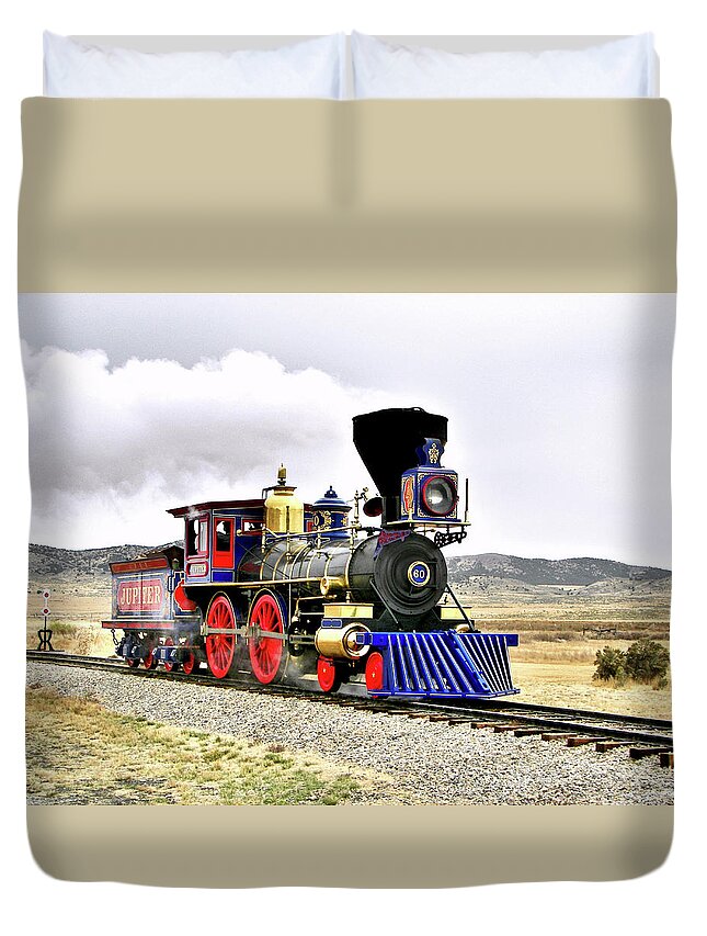 60 Duvet Cover featuring the photograph 60 by David Lawson