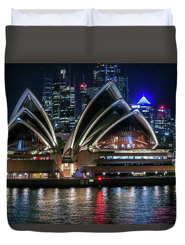 Sydney Australia Duvet Cover featuring the photograph Sydney Australia #64 by Paul James Bannerman