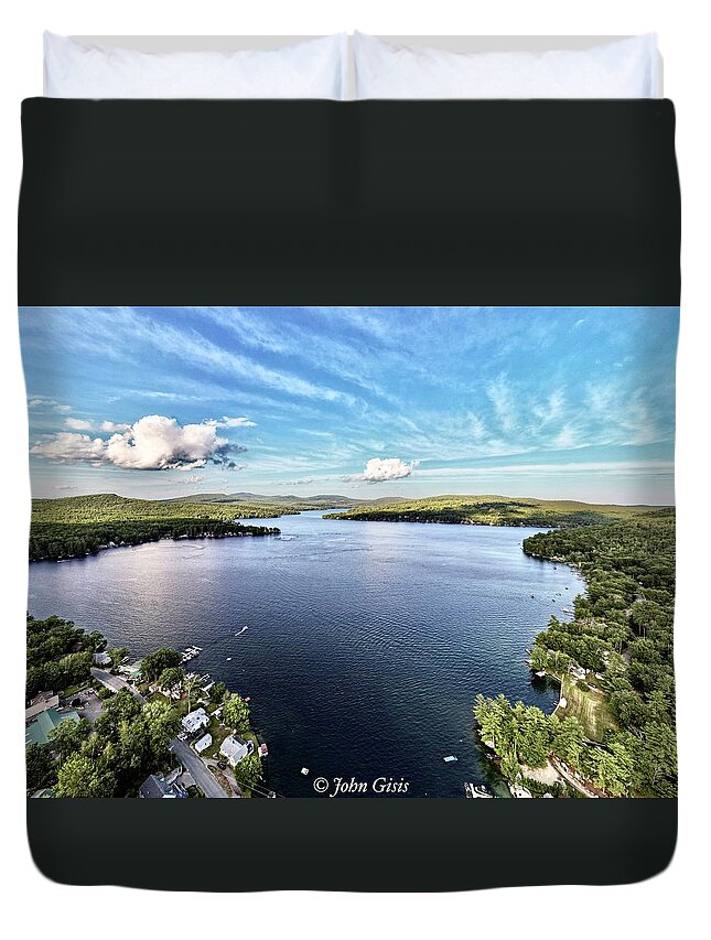  Duvet Cover featuring the photograph Merrymeeting #9 by John Gisis