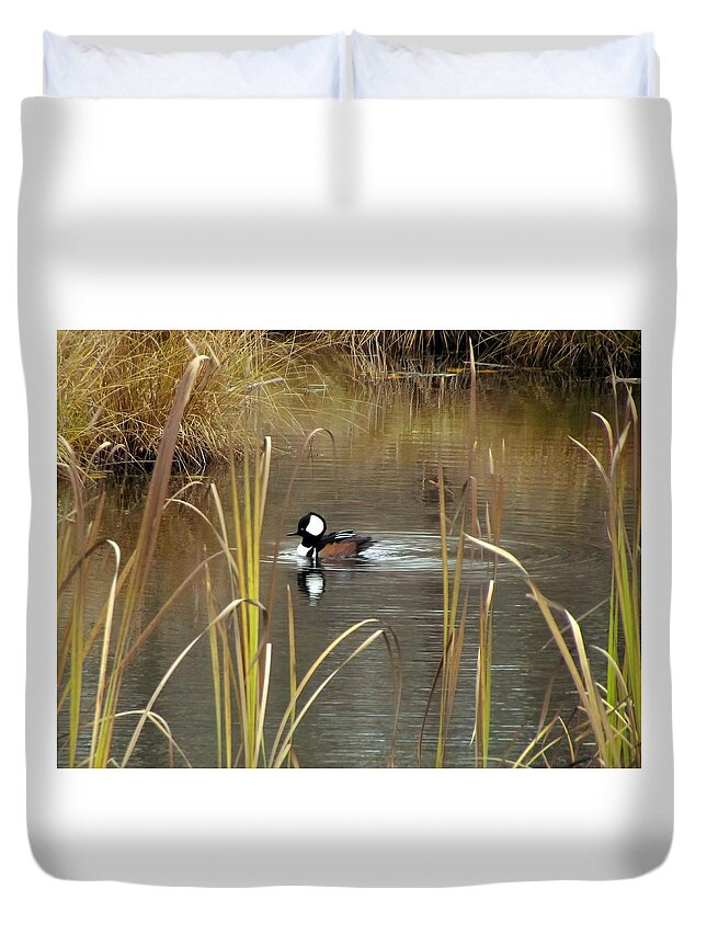 Magical Moment Duvet Cover featuring the photograph A Magical Moment by I'ina Van Lawick