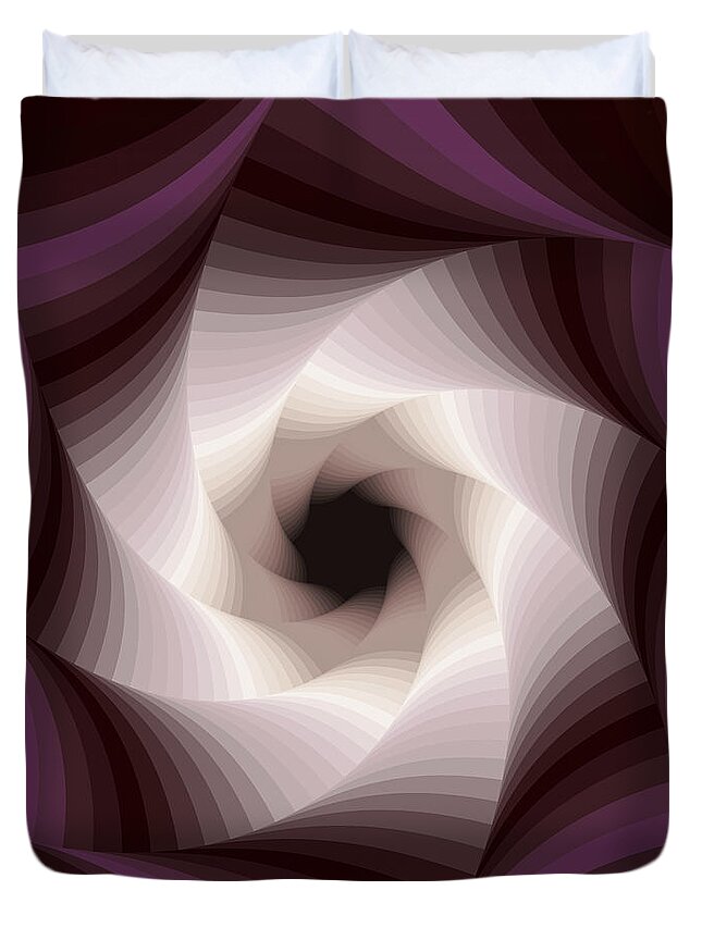 Vic Eberly Duvet Cover featuring the digital art A Rose Arose by Vic Eberly