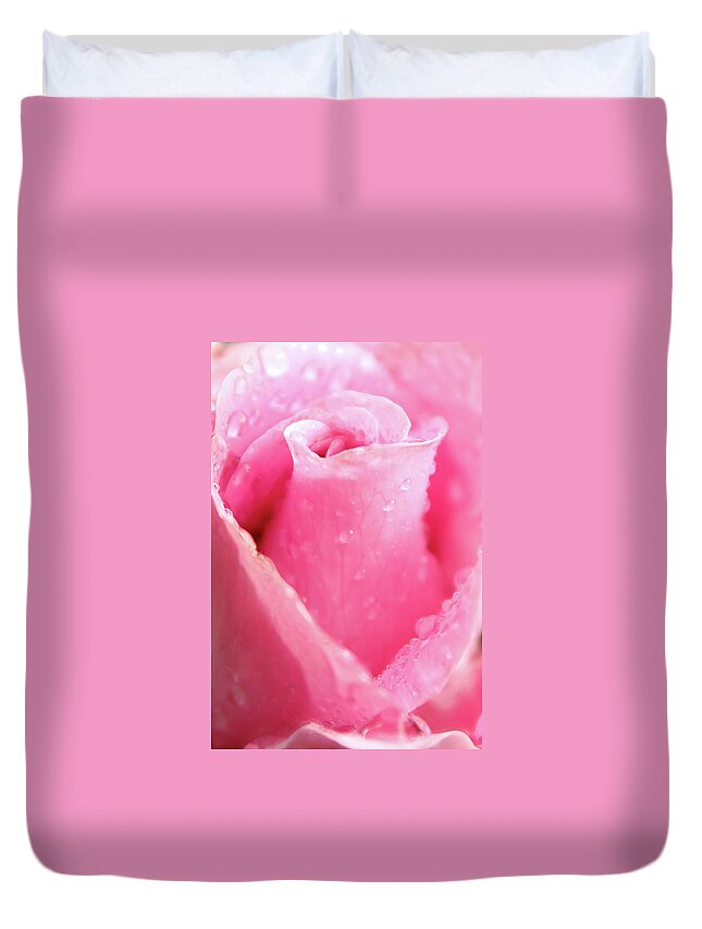 Rose Duvet Cover featuring the photograph A Rose Is A Rose by Lens Art Photography By Larry Trager