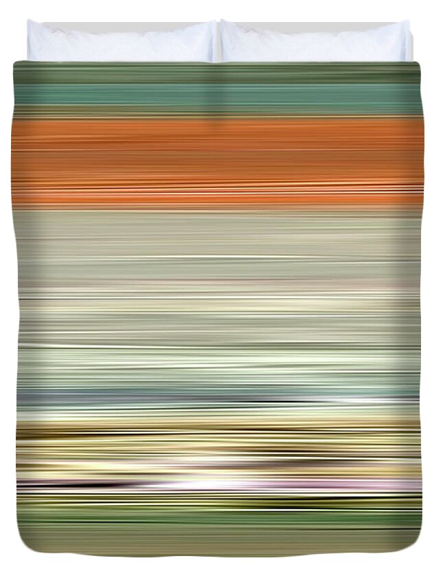Staley Duvet Cover featuring the digital art Abstract 2022a by Chuck Staley