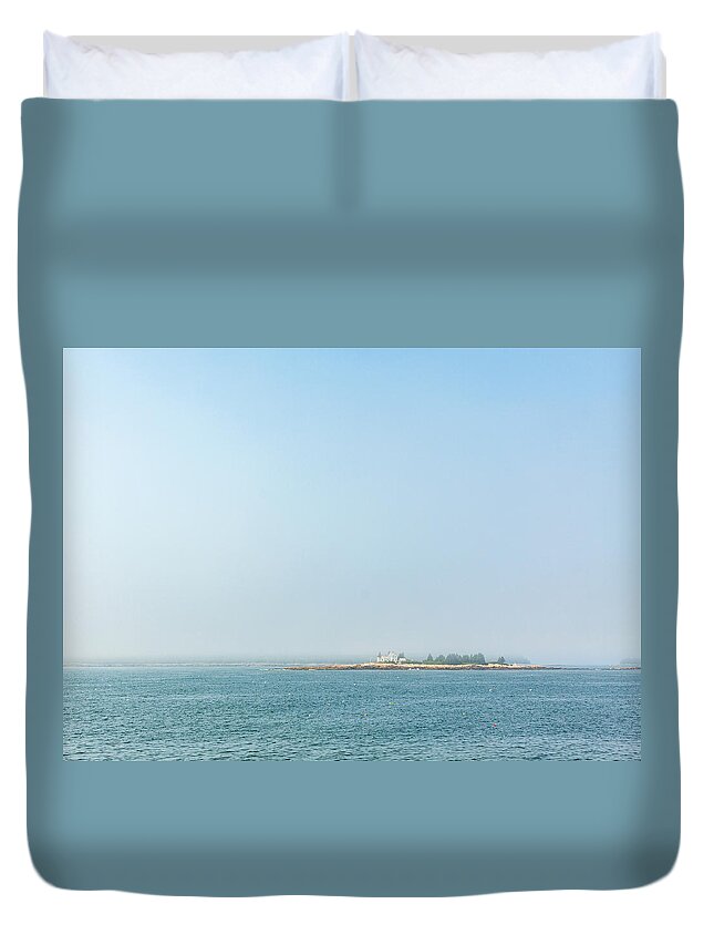 Acadia Duvet Cover featuring the photograph Acadia National Park - Bar Harbor by Amelia Pearn