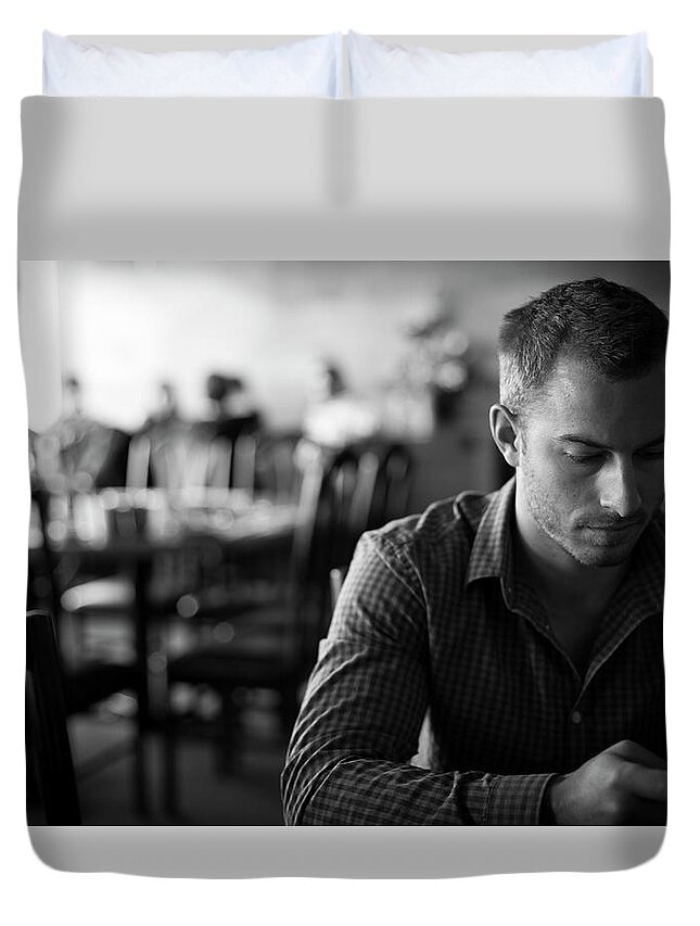 Alex Duvet Cover featuring the photograph Alex by Jim Whitley