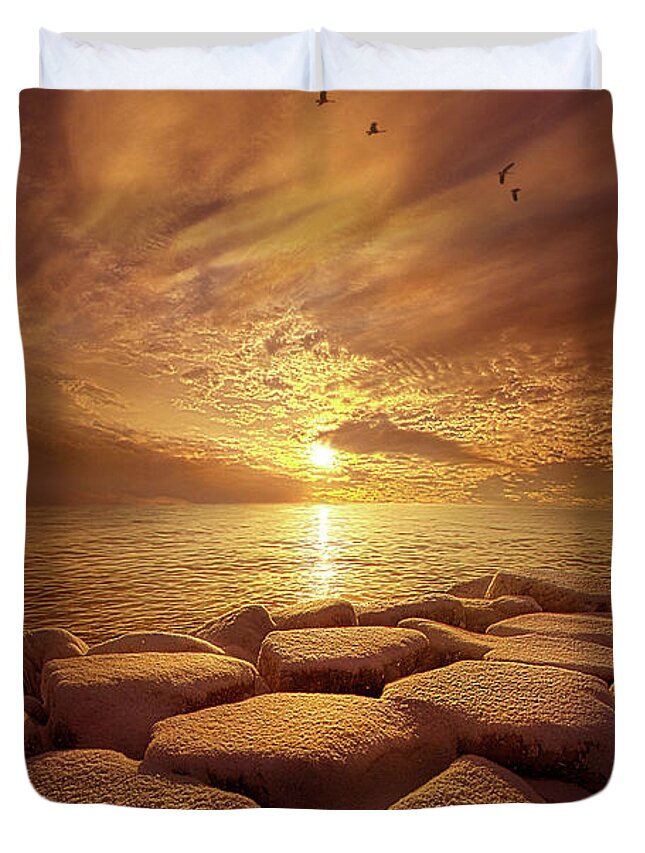 Life Duvet Cover featuring the photograph Always On My Mind by Phil Koch