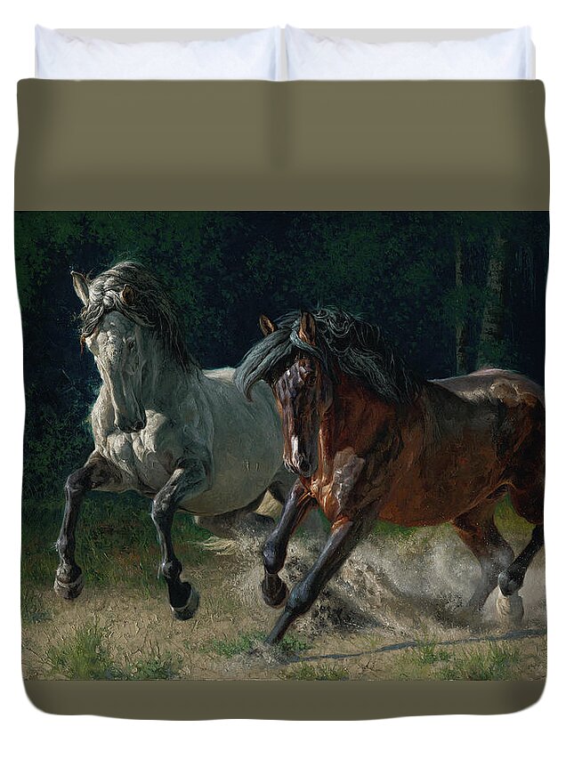 Andalusian Stallion Duvet Covers
