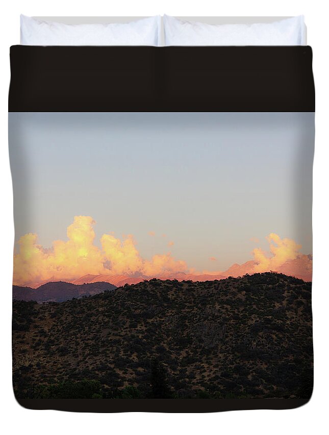 Andean Duvet Cover featuring the photograph Andes Net by Josu Ozkaritz
