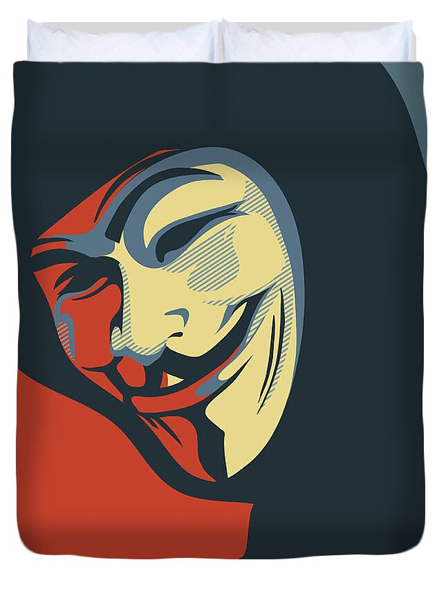 Anonymous Mask Disobey Poster Art Painting by Sassan Filsoof - Fine Art  America