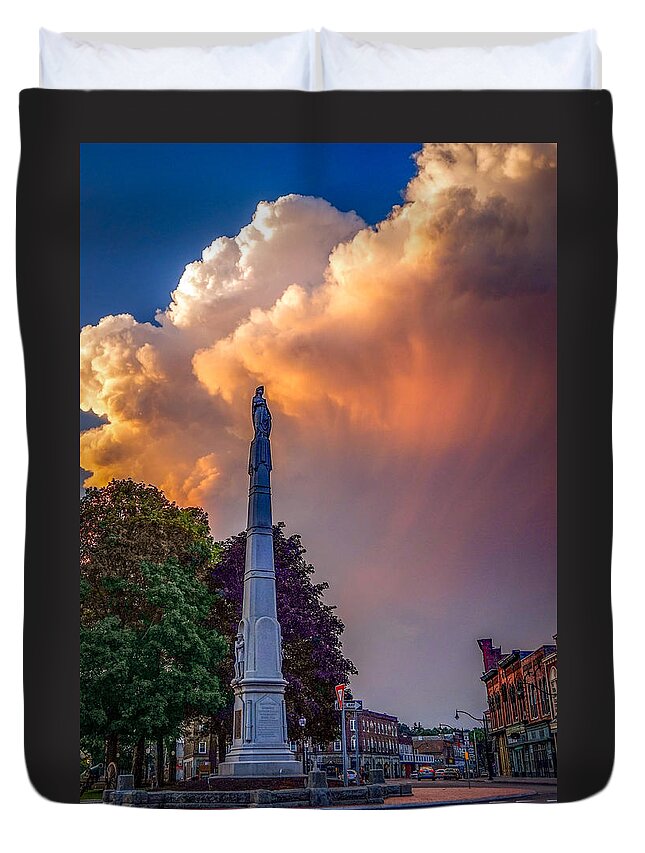  Duvet Cover featuring the photograph Art is Powerful by Kendall McKernon
