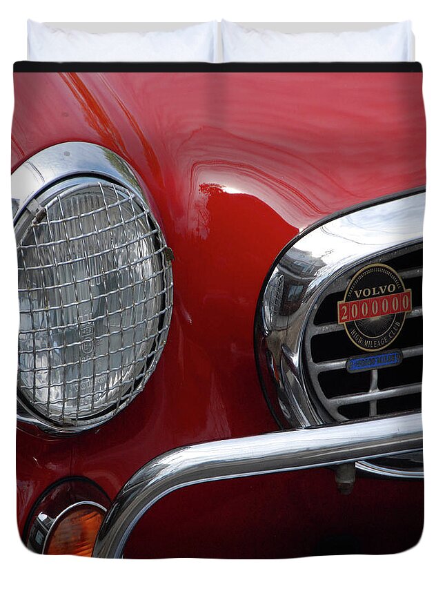 Automobiles Duvet Cover featuring the photograph Two Million Miles Plus by John Schneider