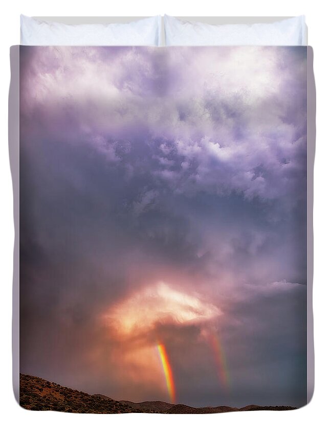 Arizona Duvet Cover featuring the photograph Atmosphere by Rick Furmanek