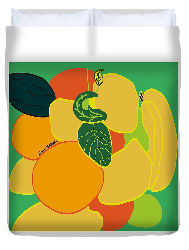 Life Duvet Cover featuring the digital art Back to Life by Aisha Isabelle