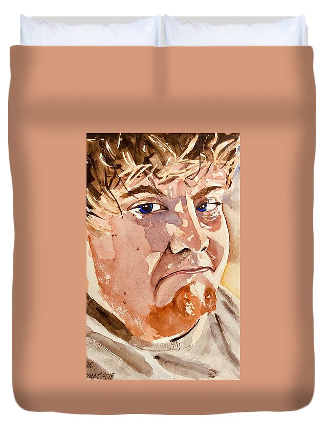 Son Duvet Cover featuring the painting Beloved Son by Bryan Brouwer