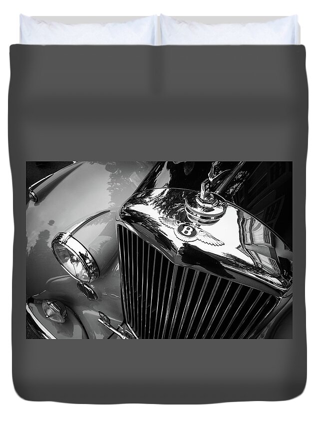 Bently Duvet Cover featuring the photograph Bently by Jim Whitley