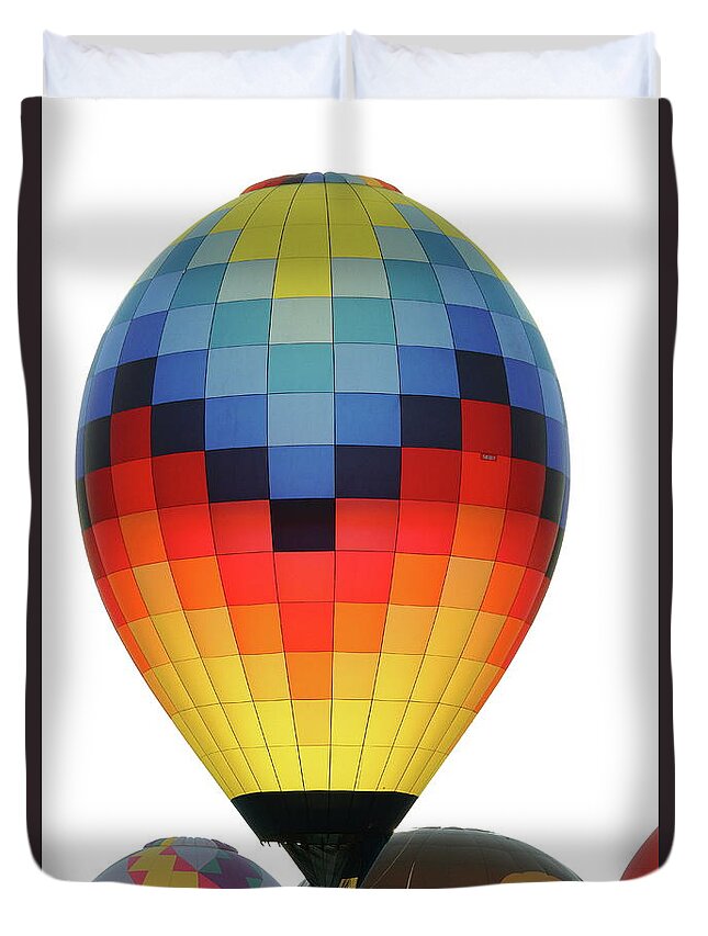 Balloon Duvet Cover featuring the photograph Bursting With Color by Lens Art Photography By Larry Trager