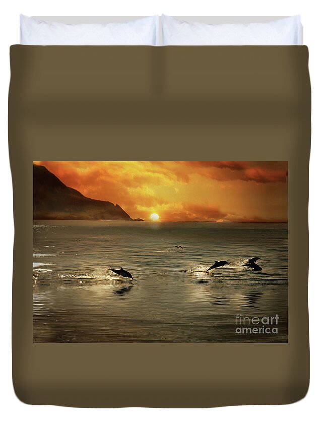 Channel Islands Duvet Cover featuring the photograph Channel Islands Ventura by Stephanie Laird