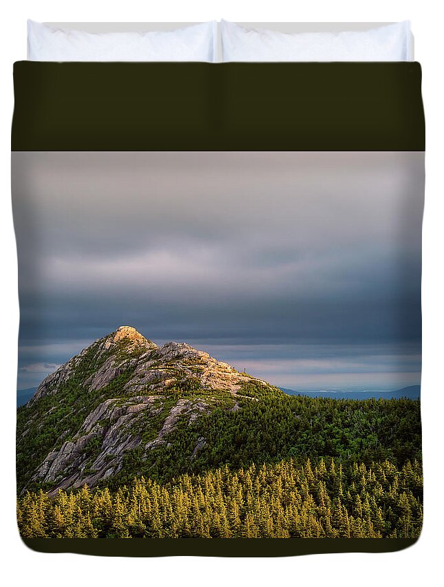 Agriculture Duvet Cover featuring the photograph Chocorua by Jeff Sinon