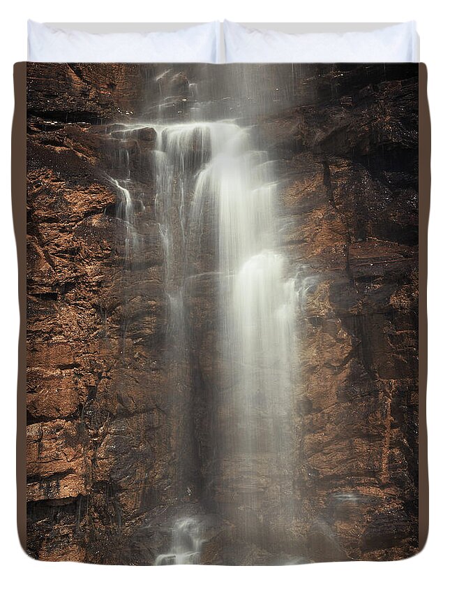 Artistic Duvet Cover featuring the photograph Cleansed From Above by Rick Furmanek