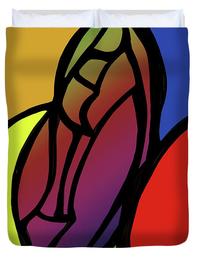 Canada Duvet Cover featuring the photograph Colourful Cocoon by Mary Mikawoz