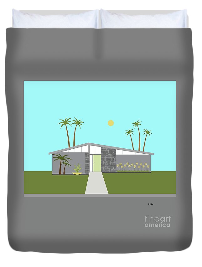  Duvet Cover featuring the digital art Custom for Lisa 2 by Donna Mibus