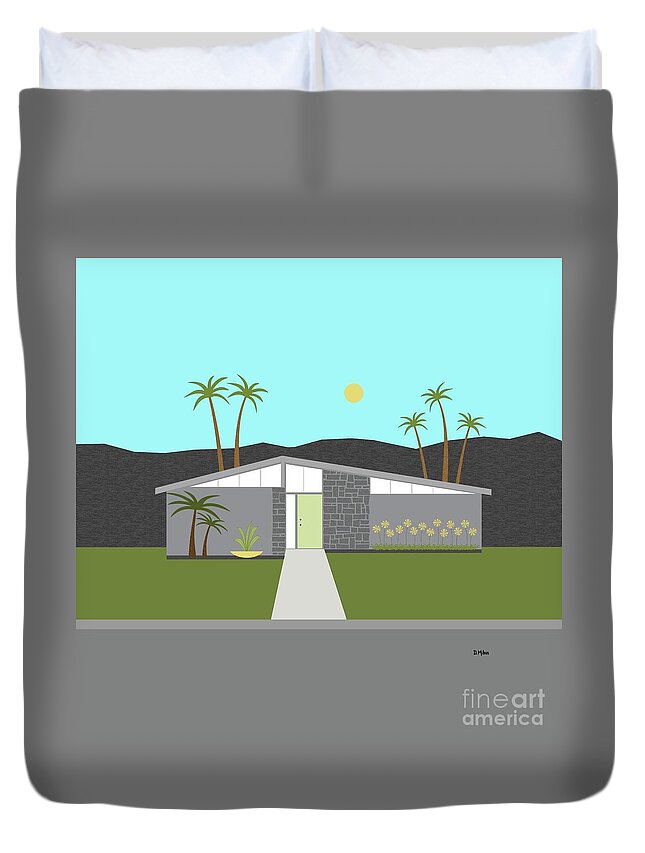  Duvet Cover featuring the digital art Custom for Lisa by Donna Mibus