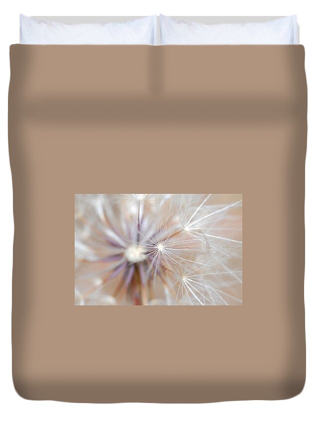 Nature Duvet Cover featuring the photograph Dandelion 2 by Amy Fose