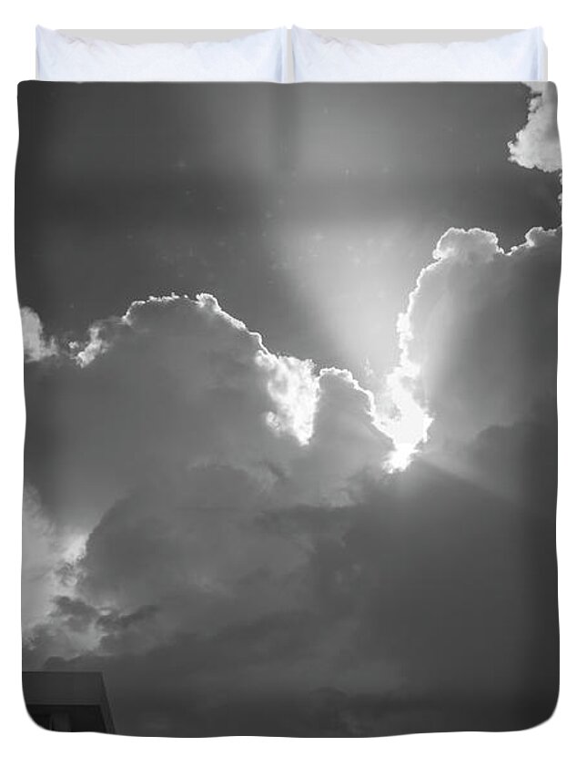 6676 Duvet Cover featuring the photograph Dark Moon by FineArtRoyal Joshua Mimbs