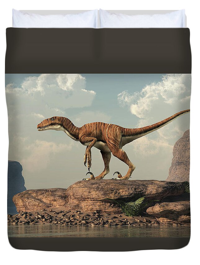 Deinonychus Digital Art by Album - Pixels