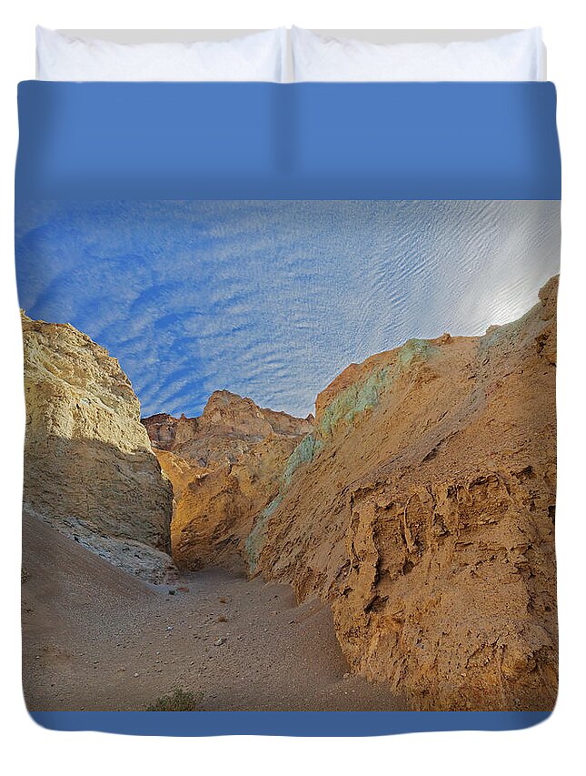 Tom Daniel Duvet Cover featuring the photograph Desolation Canyon by Tom Daniel
