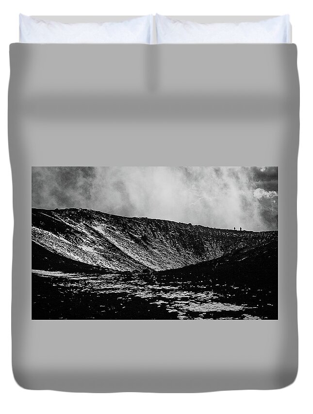 Italy Duvet Cover featuring the photograph Desolation by Monroe Payne