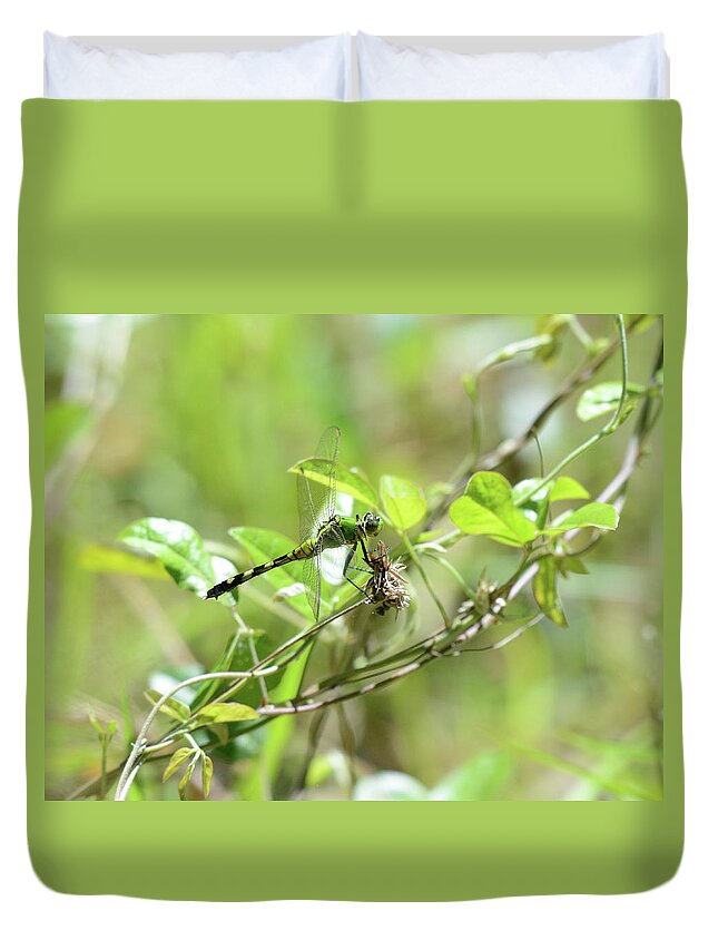  Duvet Cover featuring the photograph Dragon 5 by David Armstrong