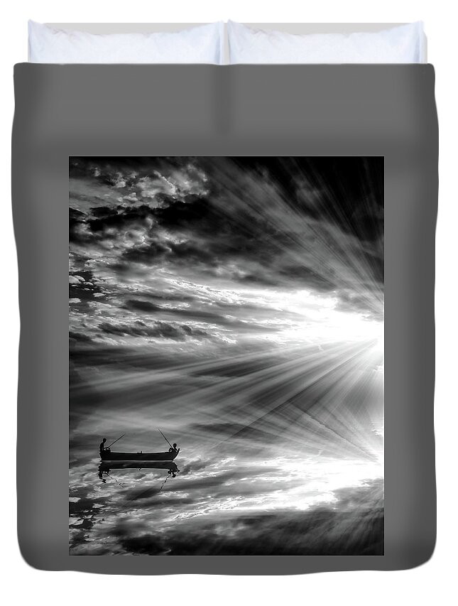 Fine Art Duvet Cover featuring the photograph Dream I by Sofie Conte