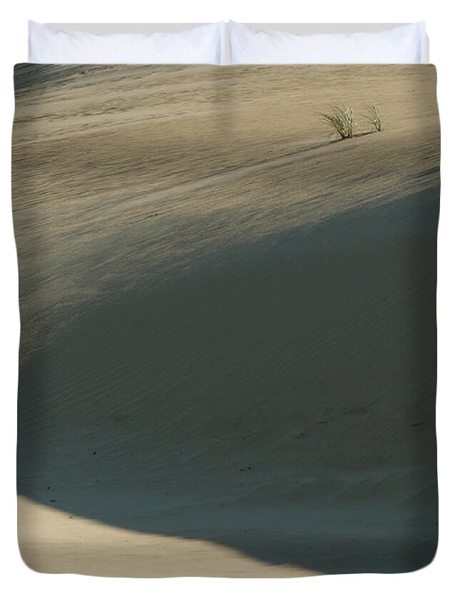 Shadow Duvet Cover featuring the photograph Dune by Melissa Southern