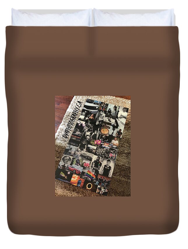Dv8 Duvet Cover featuring the photograph dv8's Coffee Table by Jim Whitley