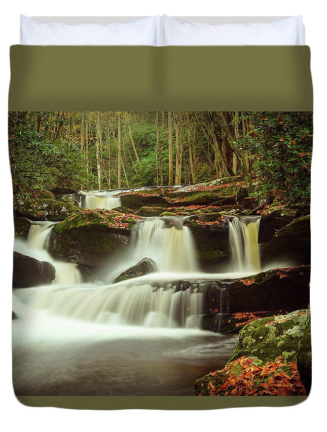 Tennessee Duvet Cover featuring the photograph Easy Like Sunday Morning by Darrell DeRosia