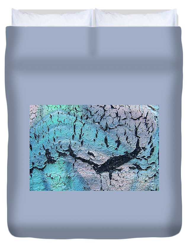 Paint Duvet Cover featuring the photograph Ebb and Flow by Marilyn Cornwell
