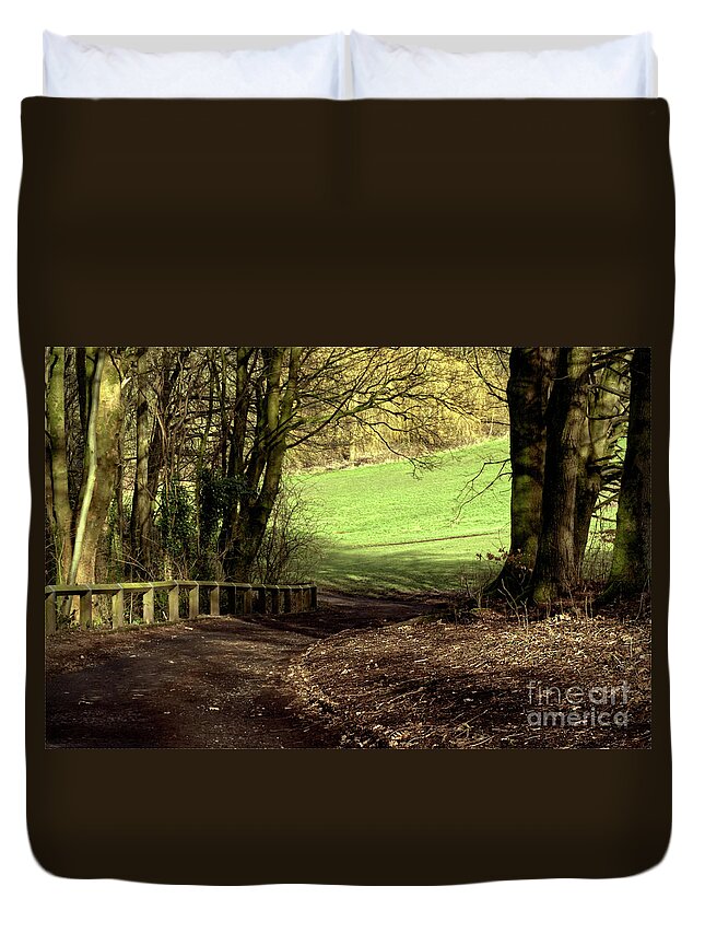 Affinity Photo Duvet Cover featuring the photograph Finding your own way. by Pics By Tony