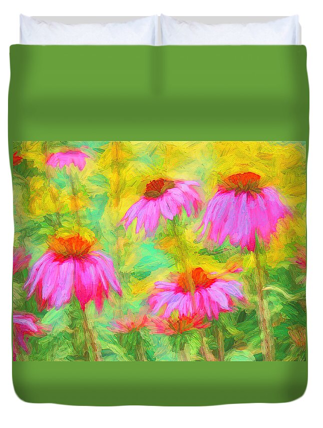  Duvet Cover featuring the photograph First Day of Summer by Jack Wilson