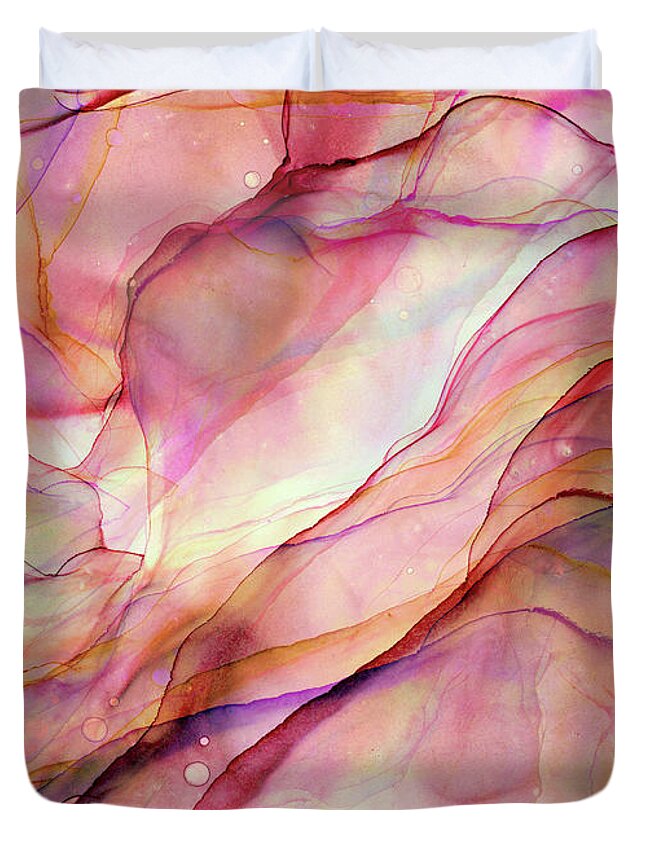 Fire Coral Duvet Covers