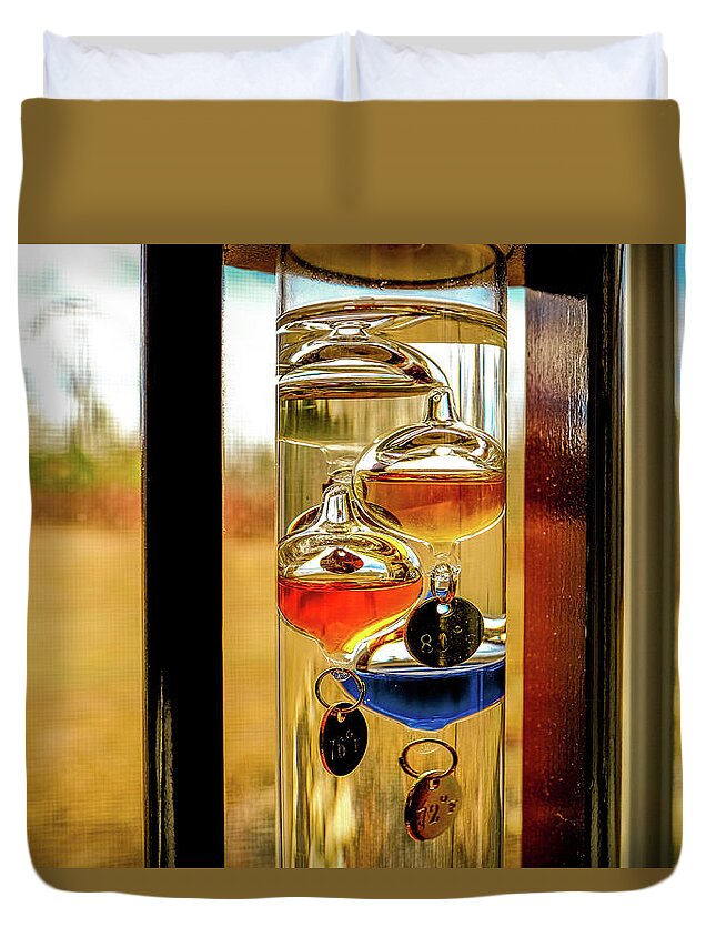 Galileo Thermometer Duvet Covers