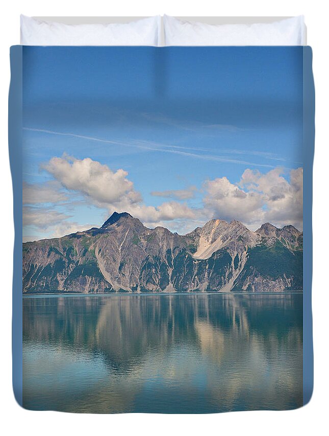 Glacier Bay National Park Duvet Cover featuring the photograph Glacier Bay National Park, Alaska-25 by Alex Vishnevsky