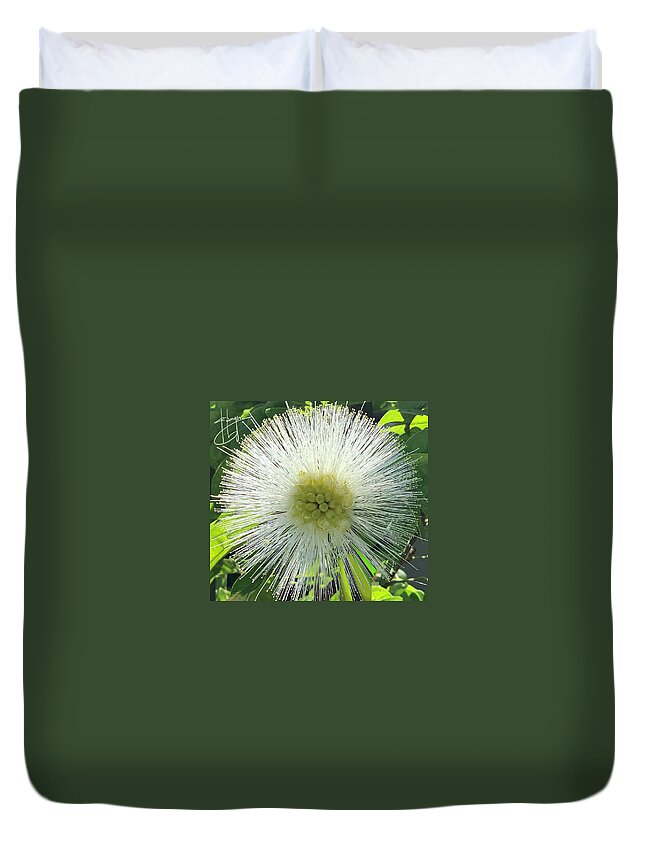 Big Duvet Cover featuring the photograph Glowing Flower by DC Langer