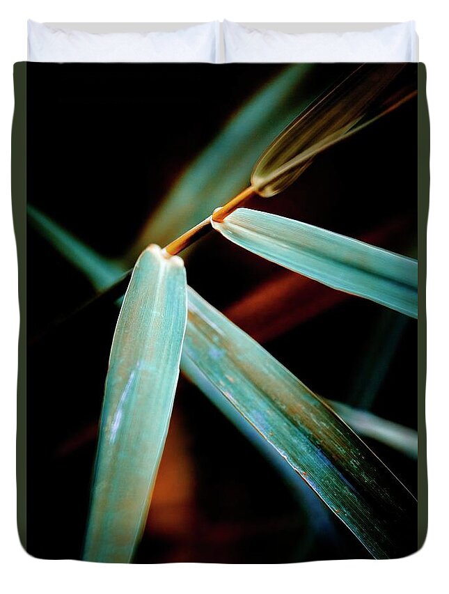 Grass Duvet Cover featuring the photograph Grass by RicharD Murphy