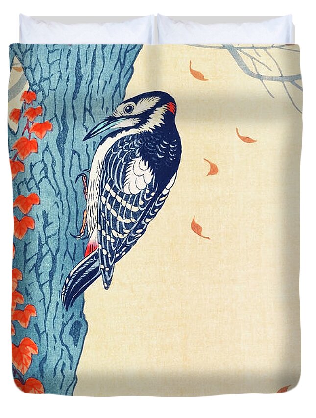 Great Spotted Woodpecker Duvet Covers